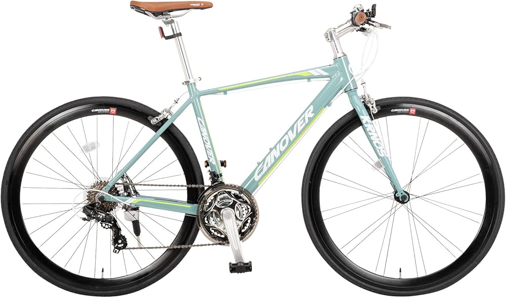 CANOVER クロスバイク 自転車 CAC-028 KRNOS　クロノス Amazon | カノーバー(CANOVER) 自転車 クロスバイク 27インチ相当