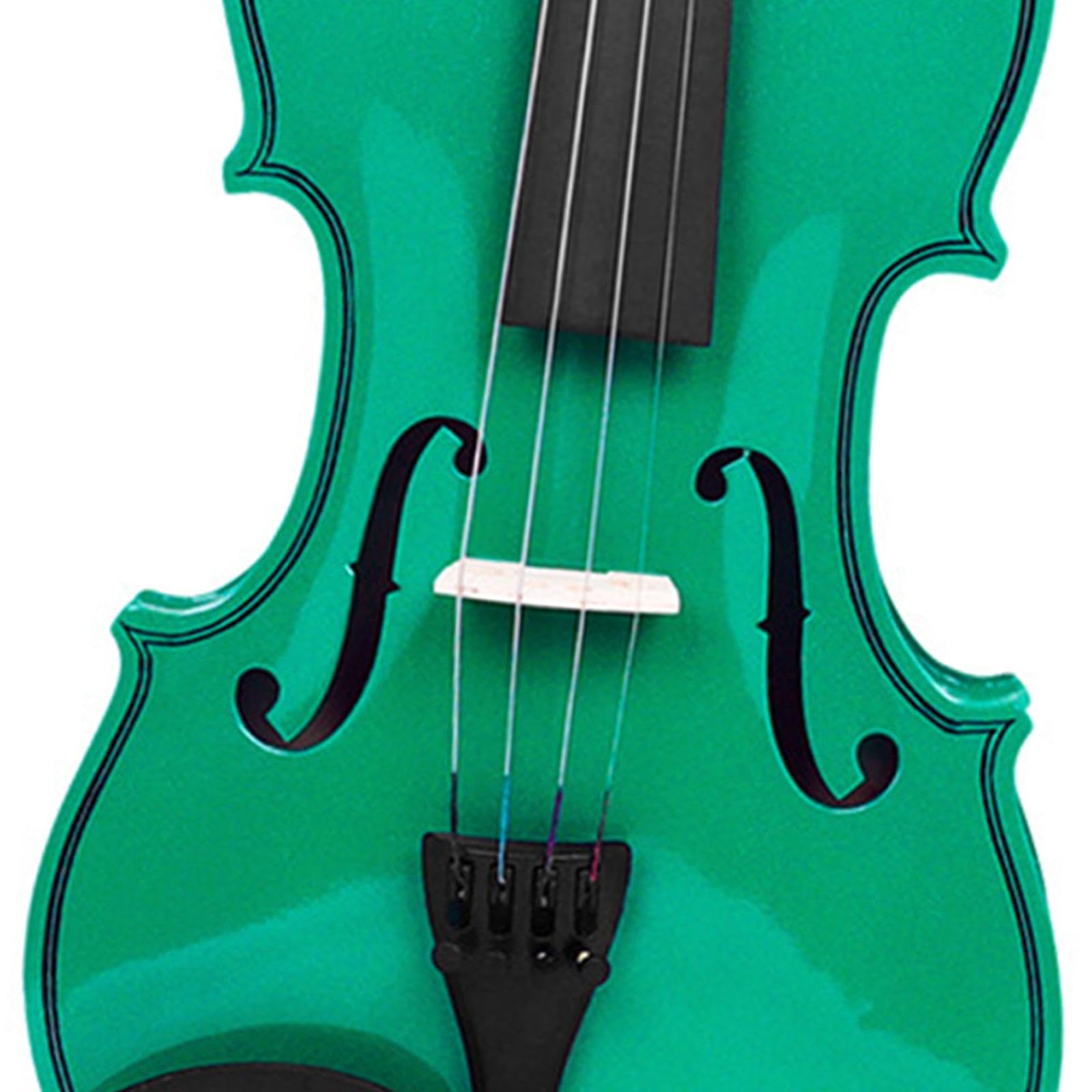 Violino a Corde 4/4 a Grandezza Naturale, Strumento Musicale in Legno Massello, Kit per Principianti per Adulti, Amanti Del Violino E Adolescenti.