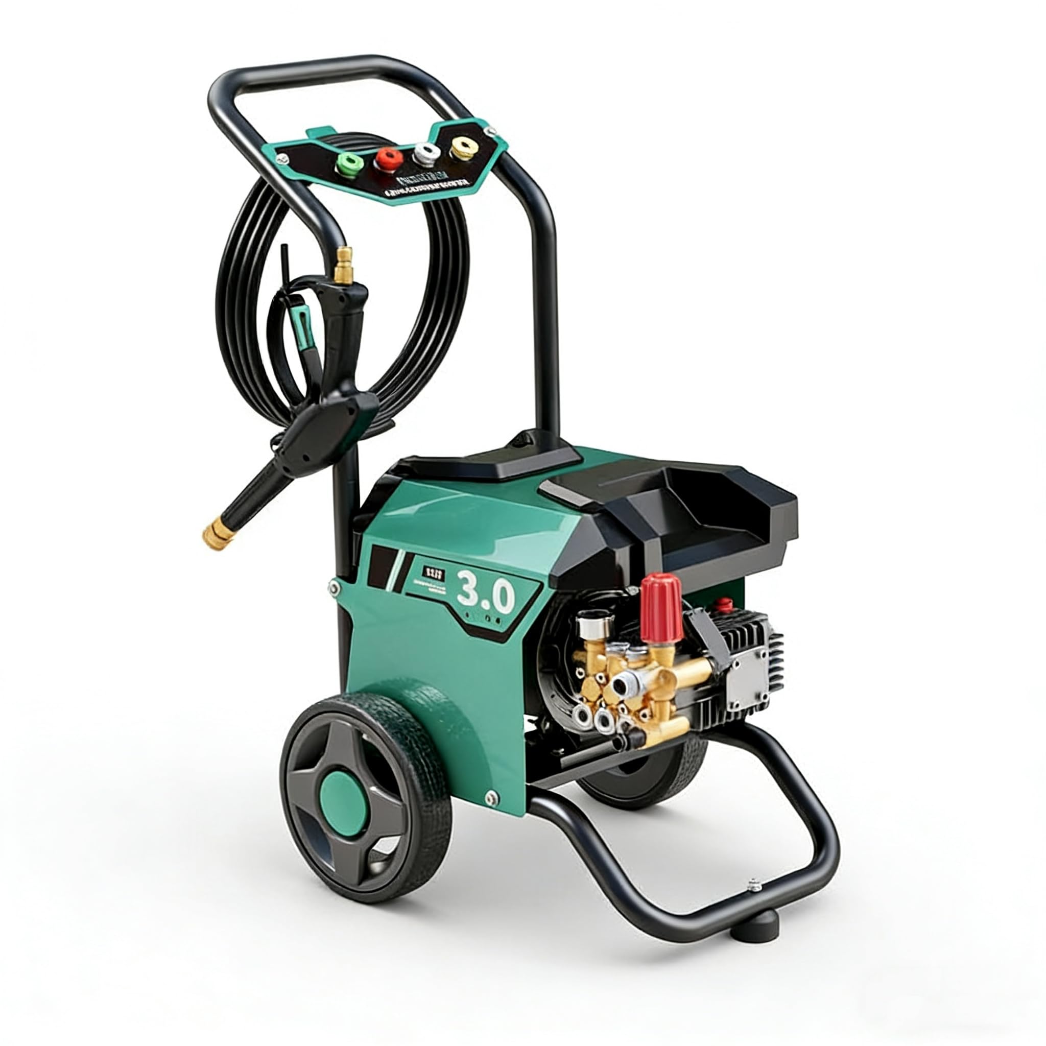 Amazon | Kareyou 業務用電動高圧洗浄機 単相200V 3.0kW 最大15MPa 11L