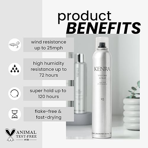 Miniatura 2 de Kenra 25 espray para dar volumen al cabello aerosol superfijador para todo tipo de cabellos