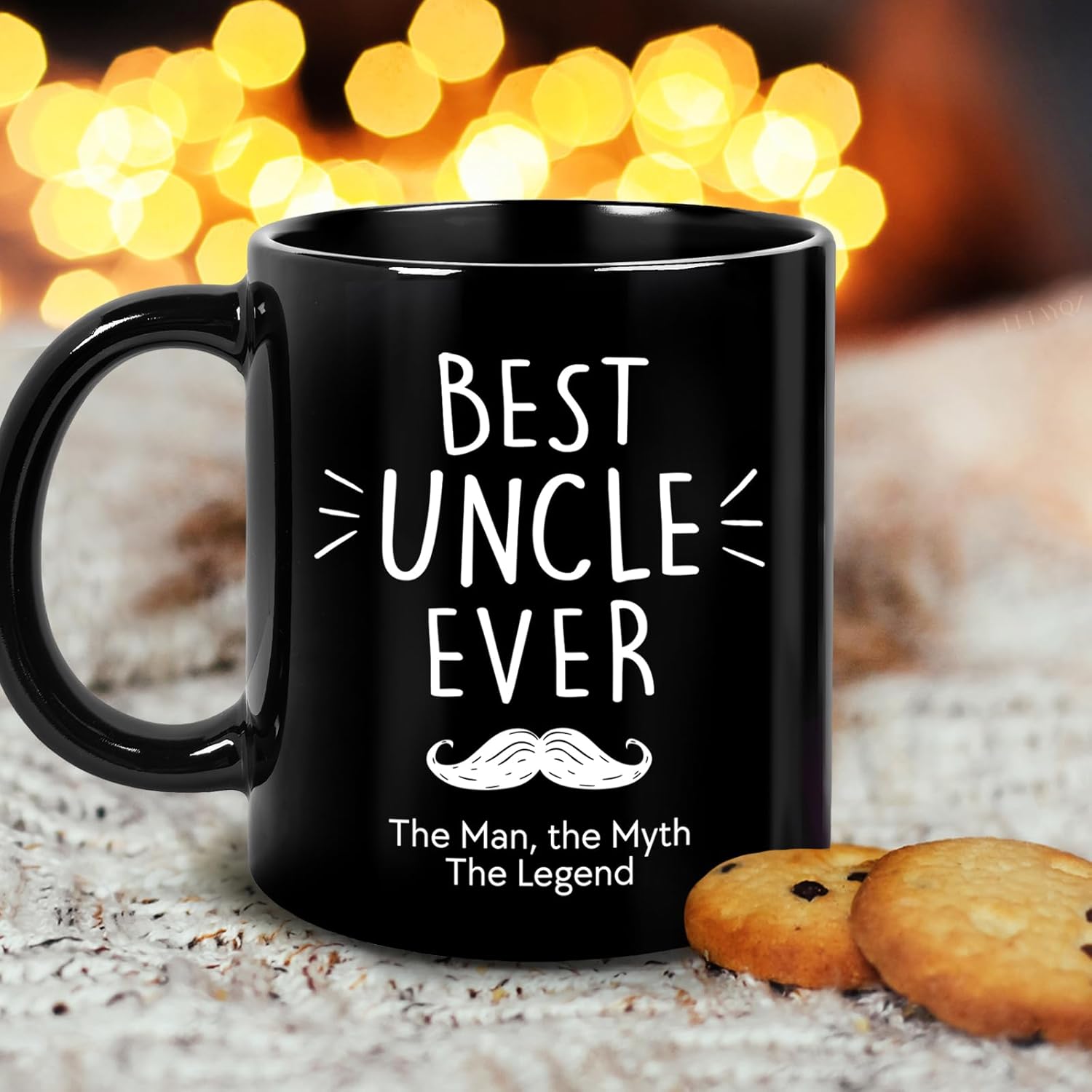 Novelty Coffee Mug Gift for Uncle's Birthday, Best Uncle Ever mug From niece or nephew, Cool Fathers Day, birthday, Christmas, Thanksgiving Mugs Gifts Ideas for uncle From Niece Nephew, Brother- 41 - Image 3