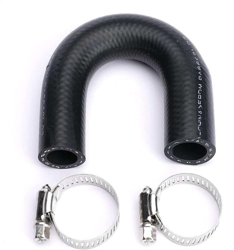 Mangueira de bypass do aquecedor para núcleo do aquecedor Jofynzo para motores Chevrolet e Pontiac LS/LT – 1 mangueira + 2 abraçadeiras