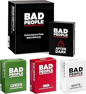 Sponsored Ad - BAD PEOPLE - The Complete Collection Set - The Base Game + 4 Expansion Packs