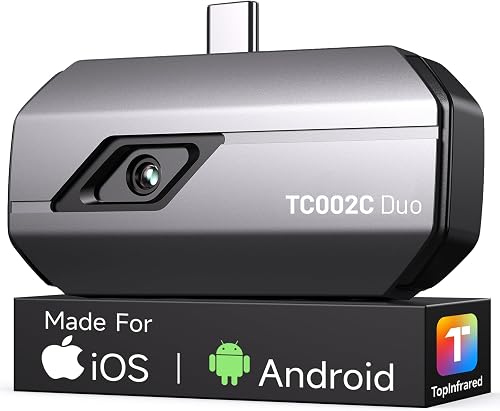 TOPDON TC002C Duo Wärmebildkamera für Android iPhone iOS,…