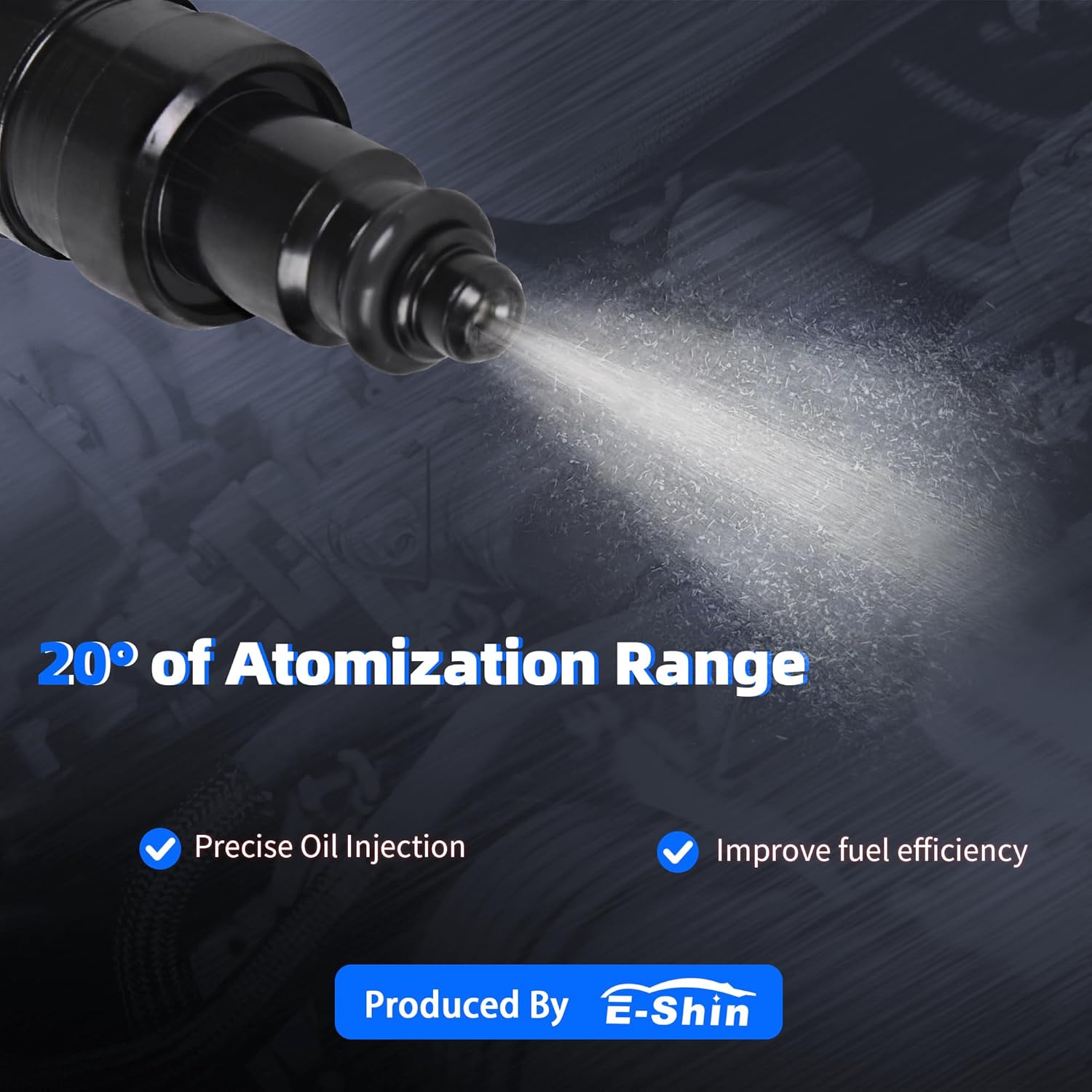 Fuel Injectors Compatible with Dodge B1500 B2500 B3500 Ram 1500 Ram 2500 Ram 3500 Dakota Durango Jeep Grand Cherokee 5.2L 5.9L V8 Set of 8 Replace# RL030778AB
