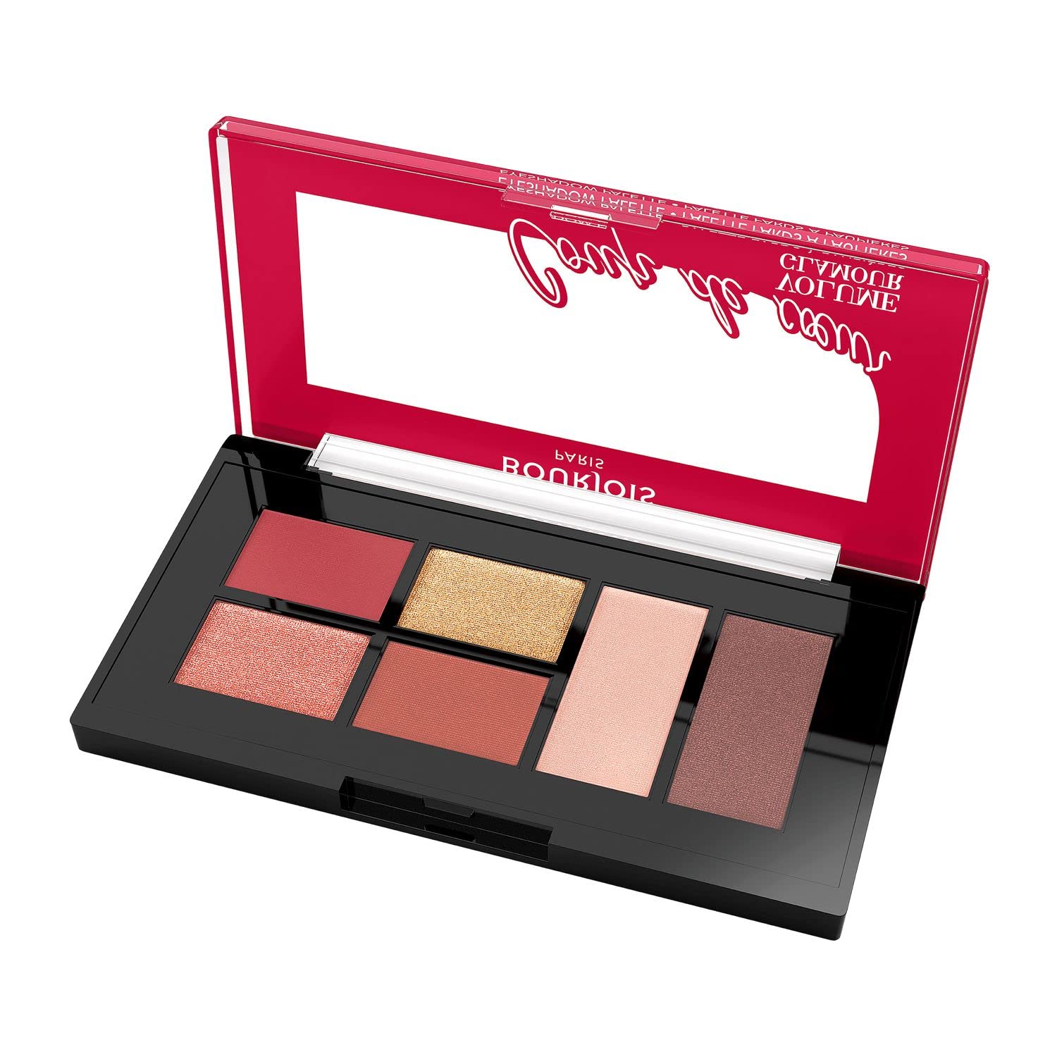 Bourjois Volume Glamour Paleta Cieni do Powiek, 001 Intense Look, 8,4 g