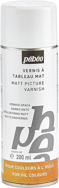 Pebeo 650717 200 ml Matt Picture Varnish Spray, Transparent