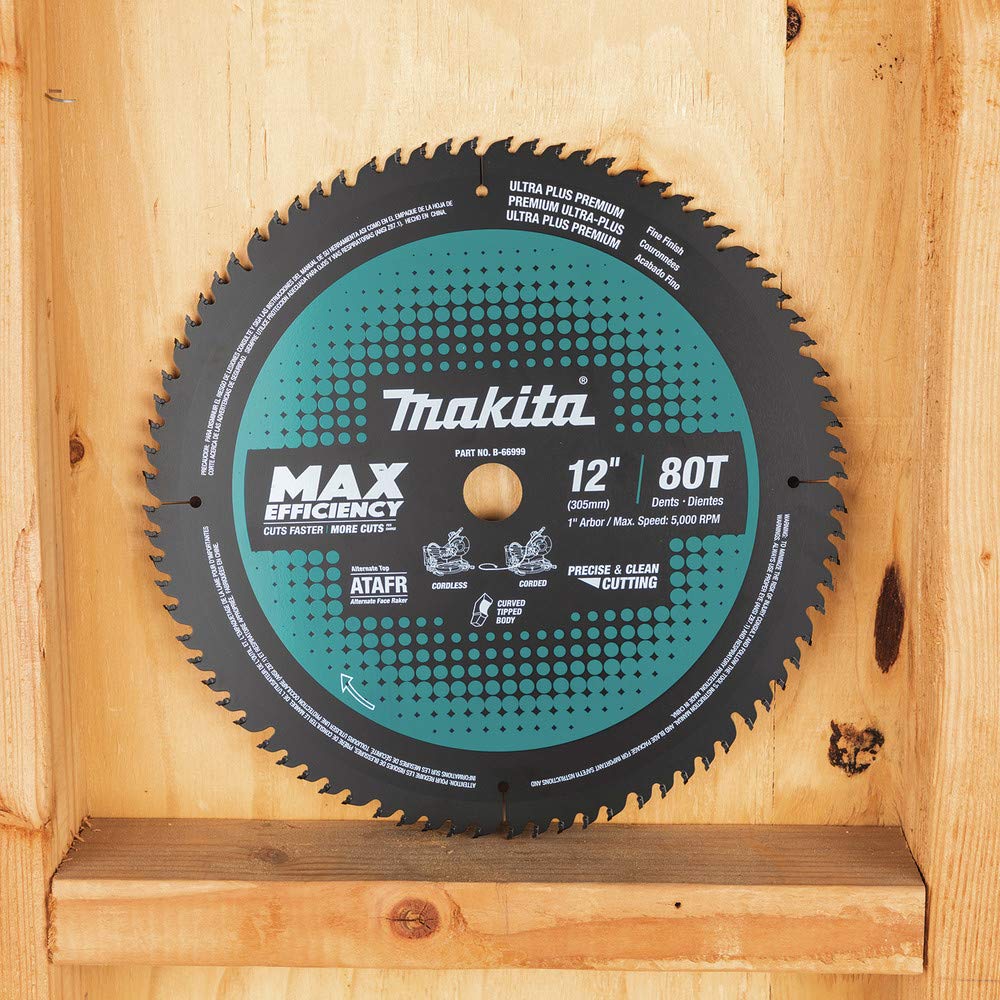 Makita B-66999 30.5 cm 80T brzeszczot do piły ukośnej o maksymalnej wydajności