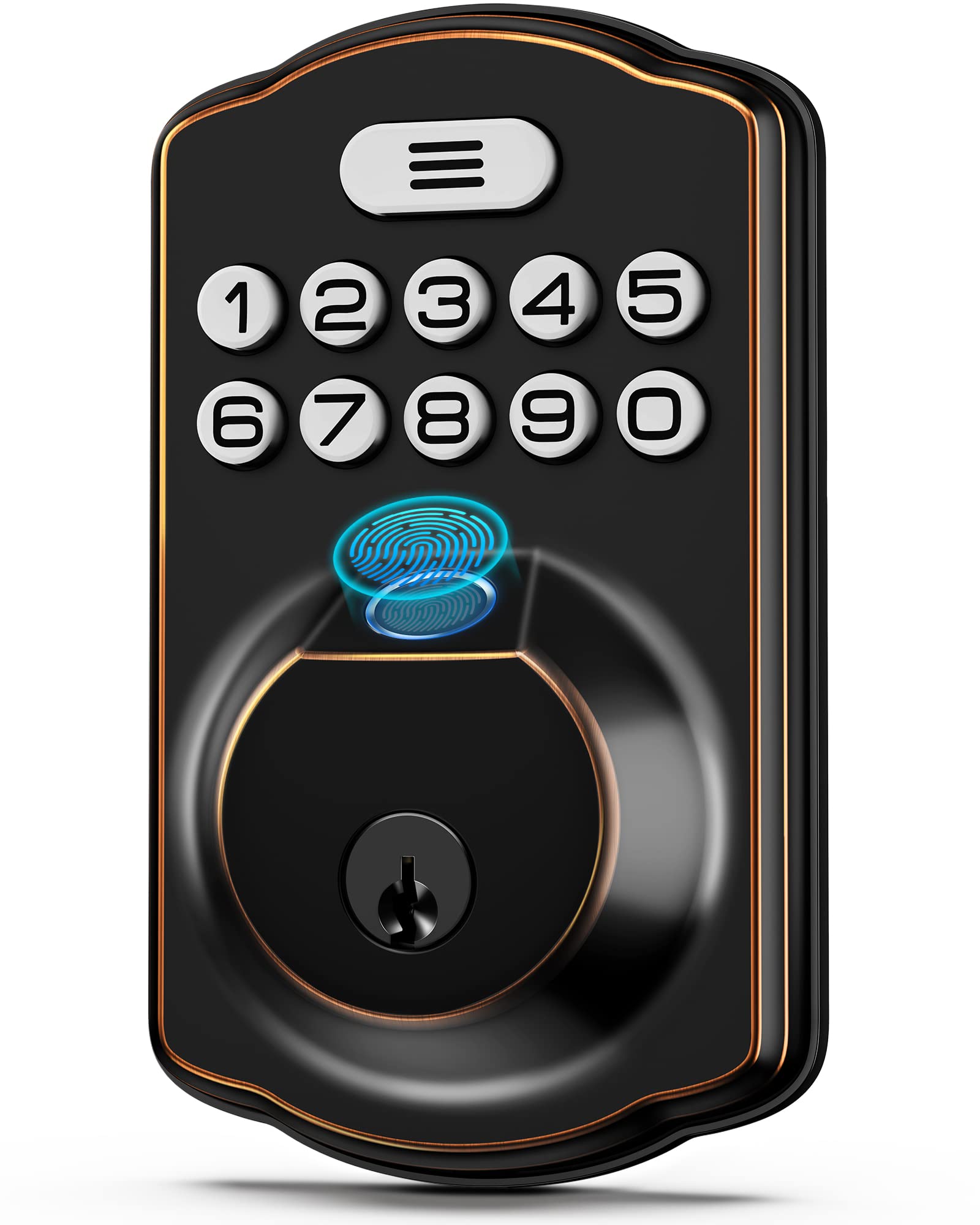 Buy Veise Fingerprint Door Lock, Keyless Entry Door Lock, Electronic