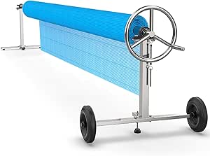 Abimars Solar-Poolabdeckung 16 Mil – 3,6 M Rund, UPF 40+, Blau, Für Inground & Oberirdische Pools