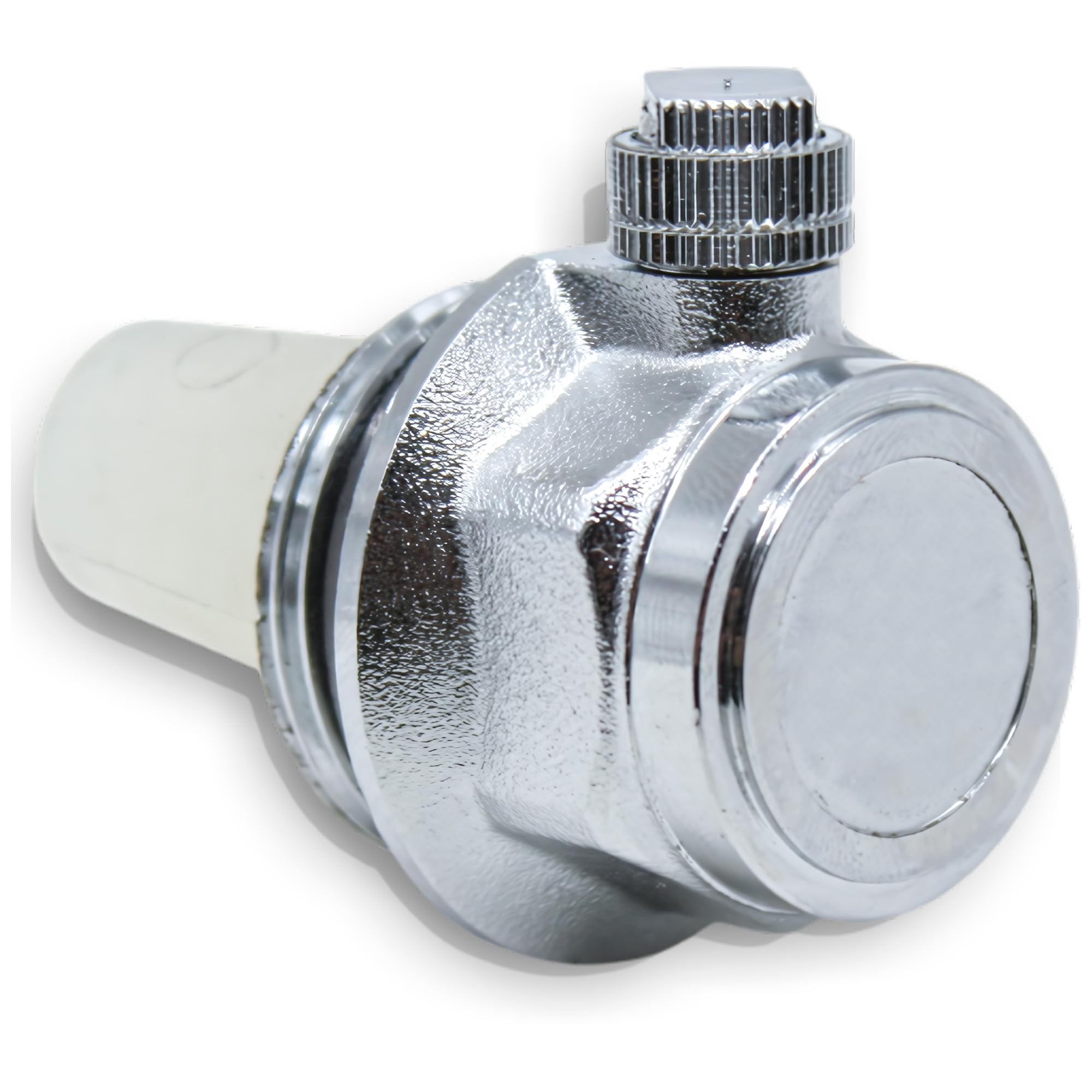 DOJA Barcelona Automatic Bleeder Valve Chrome Right Hand Thread Connection Radiator Air Vent Self Bleeding Valve Thermostatic Radiator Vent Compact Design Easy Installation High Efficiency