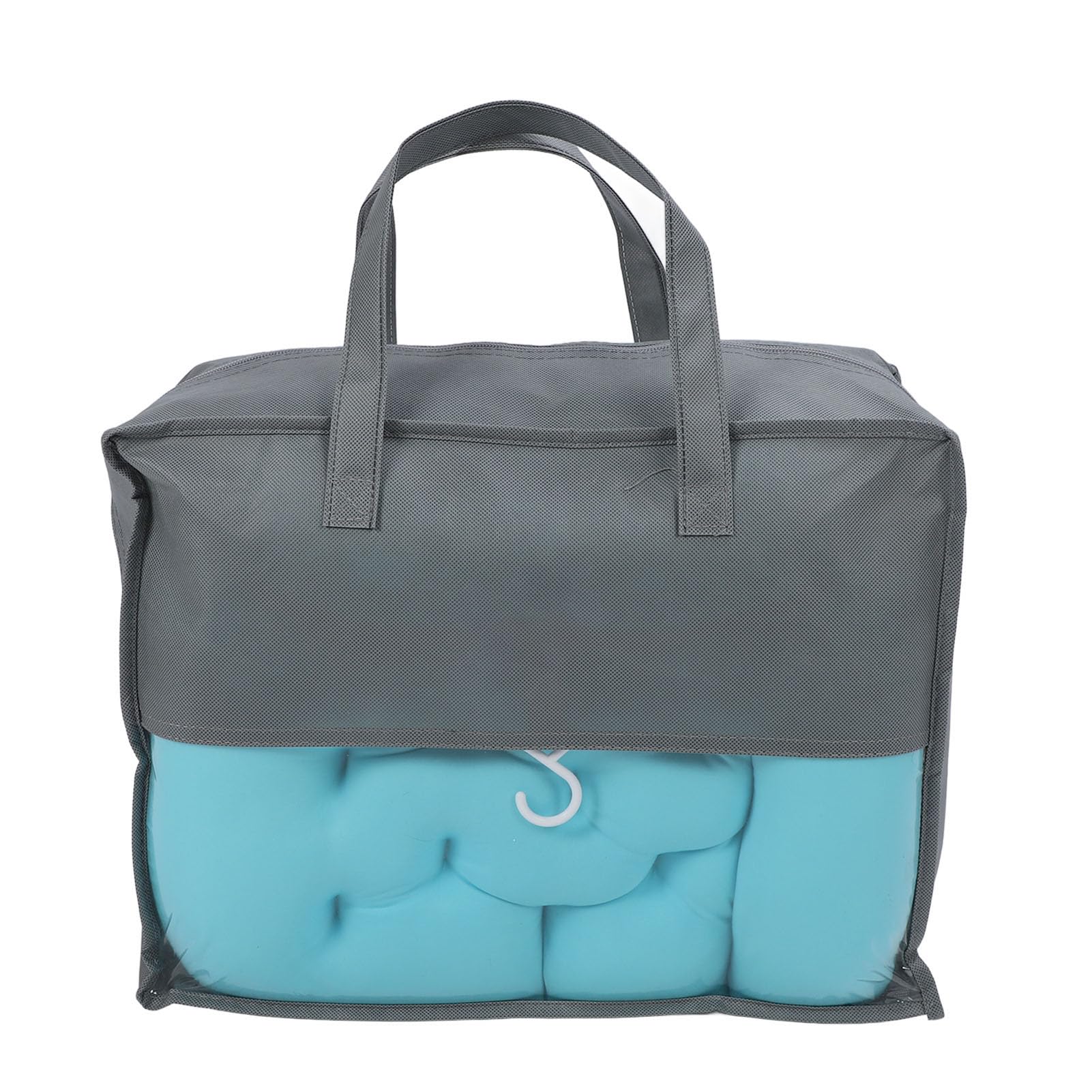 Ganzkörper-Badewannenkissen, Ergonomisches Design, Badewannenkissen mit Sandwich-Mesh-Polystyrolpartikeln für Erwachsene und Familien (Blue)