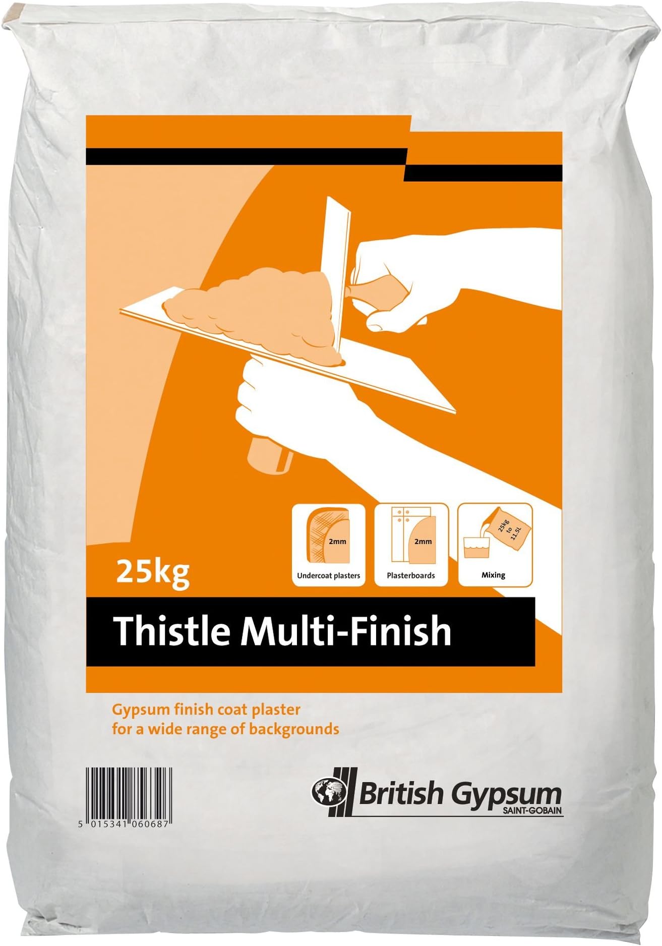 Thistle Multi Finish Plaster 25Kg Bag