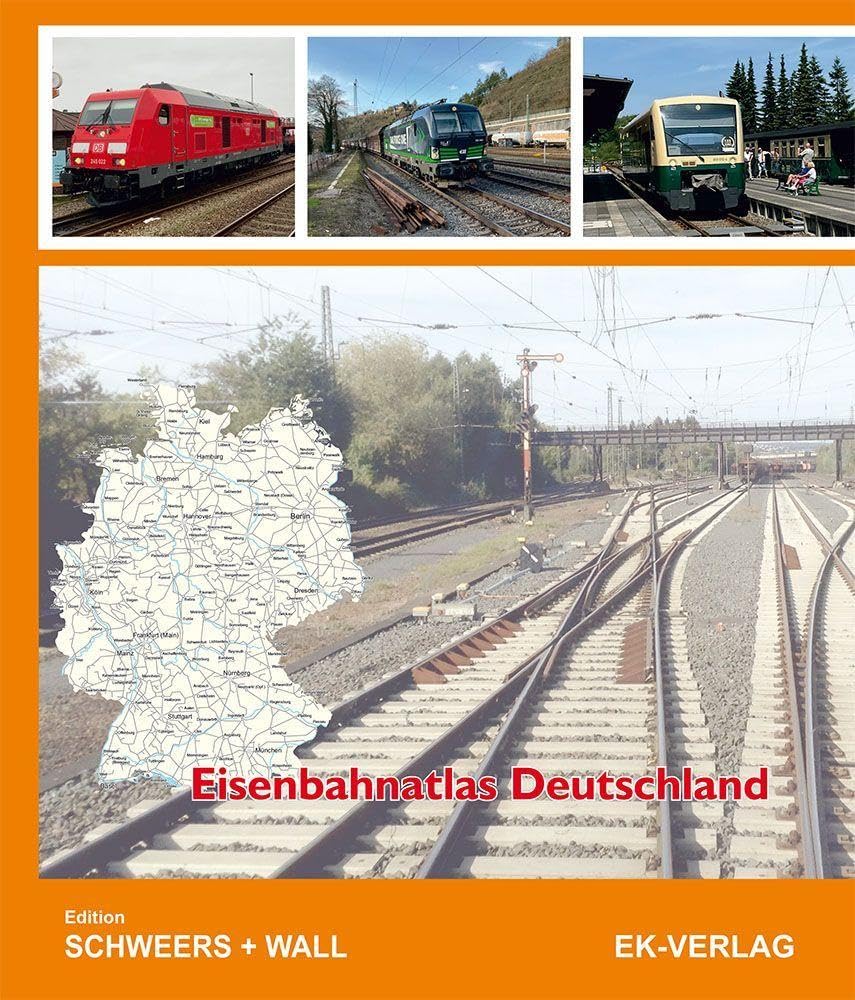 Eisenbahnatlas Deutschland: 13. aktualisierte Auflage 2026