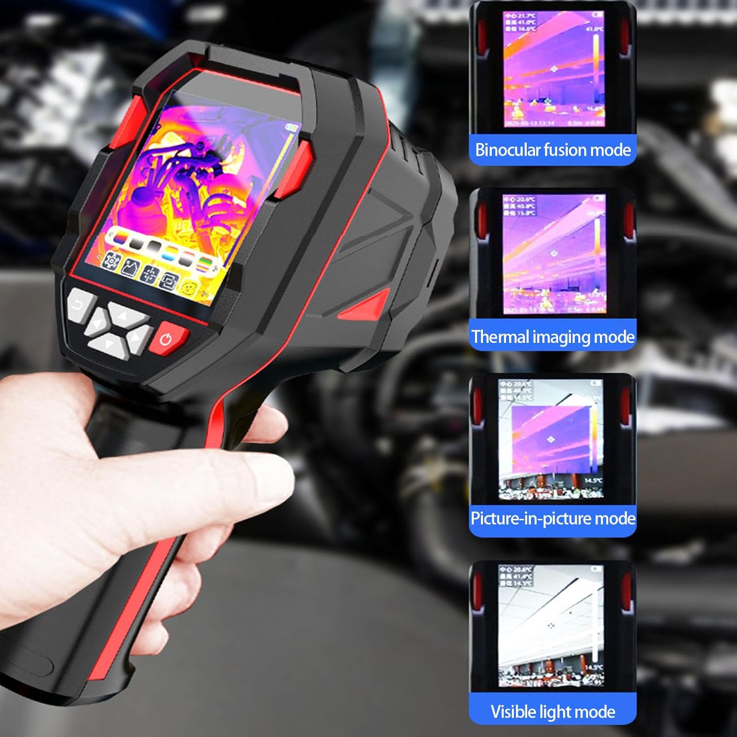 Thermal Imaging Device With 20°C To 550°C Ranges For Building Maintenance And Electrical Thermal Imager