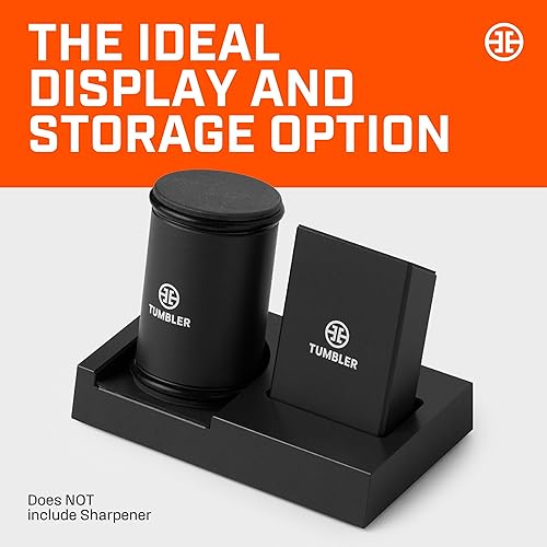 Miniatura 10 de TUMBLER Soporte protector  Soporte de compañero para el afilador de cuchillos rodantes de vaso  Cuchillos