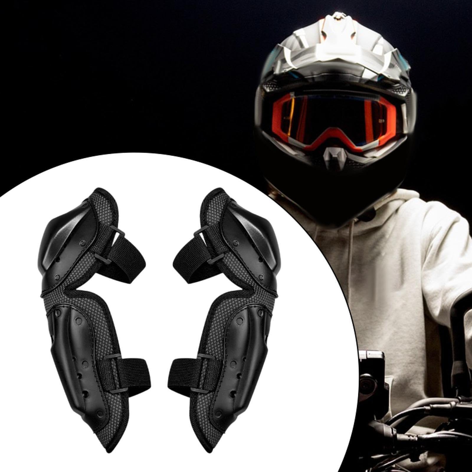 Motorrad Schutzkleidung Erwachsene Protektor Jacke Atmungsaktiv Stoßdämpfend Komfortabel Praktisch mit Eva Futter Und Pe Schale für Motorradfahren Mou, Ellenbogenschoner
