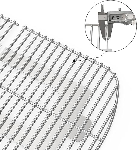 Miniatura 3 de Onlyfire Rejilla de cocina para Weber Traveler parrilla de gas portátil, parrilla de acero inoxidable, piezas de repuesto para parrilla de gas