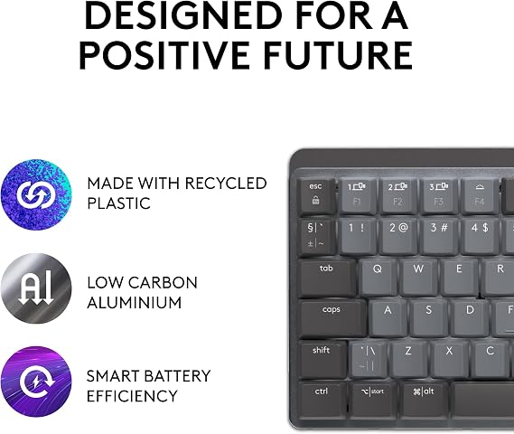 Logitech MX Mechanical Mini Wireless Illuminated Keyboard - UK QWERTY