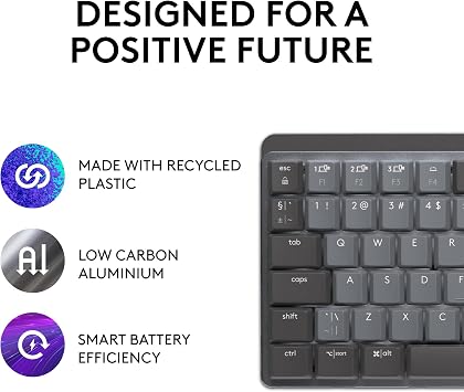 Logitech MX Mechanical Mini Wireless Illuminated Keyboard - UK QWERTY