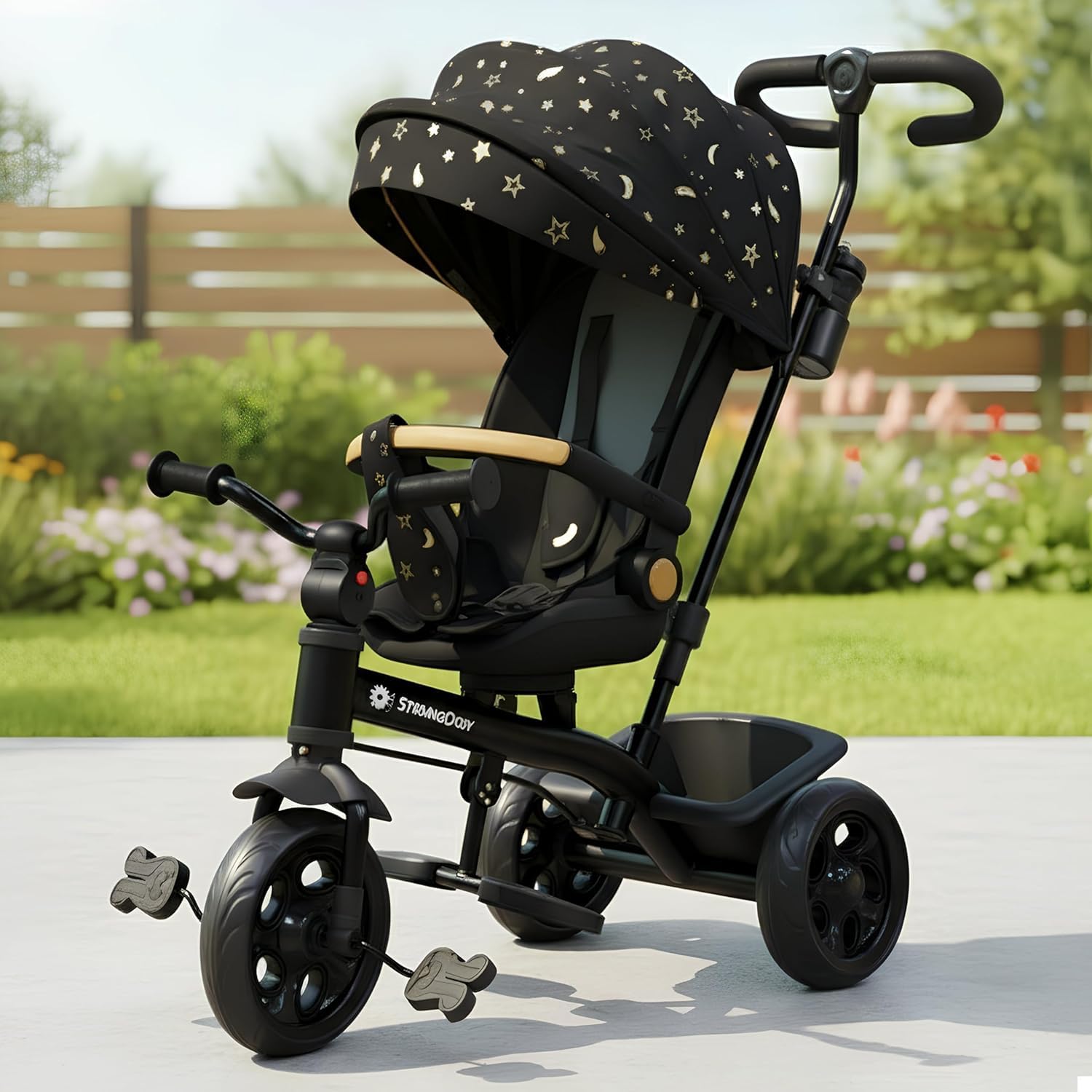 StarAndDaisy Kids Cycle for 2–5 Years Boy & Girl/Tricycle with EVA Wheels, Bell & Basket/Baby Cycle 30 Kg Capacity, 3-Poin... - Review, Price and Buying Guide