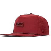 Coronado Brick Hydro Rope Hat, Water-Resistant Baseball Caps for Men &amp; Women, Golf, Running, or Workout Hat