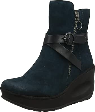 Fly London Stivale Alla Moda Donna Mebs189fly - Colore Nero, Taglia 38 EU, Tacco Comodo, Pelle
