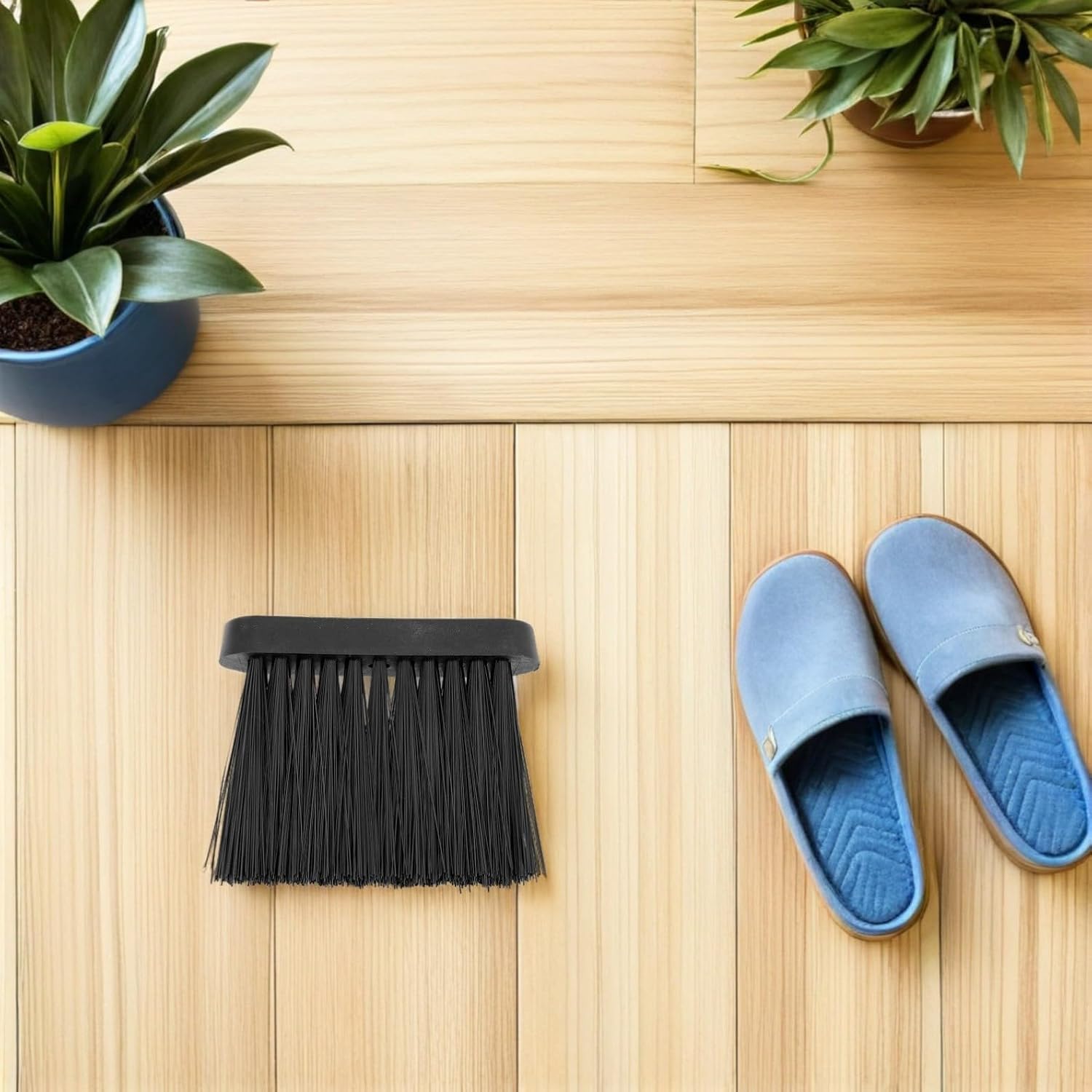 Fireplace Brush Broom for Ash Cleaning Handheld Chimney Brush with Soft Bristles Replacement Head Mini Dustpan for European Style Fireplace Hearth Stove