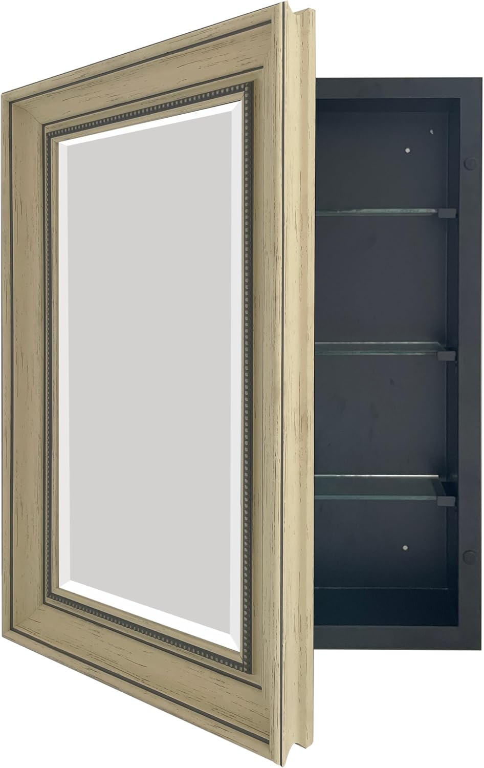 HESONTH 16"x26" Medicine with Mirror Retro Bathroom