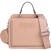 Medium Satchel Purse for Women With Wide Strap and Coin Pouch