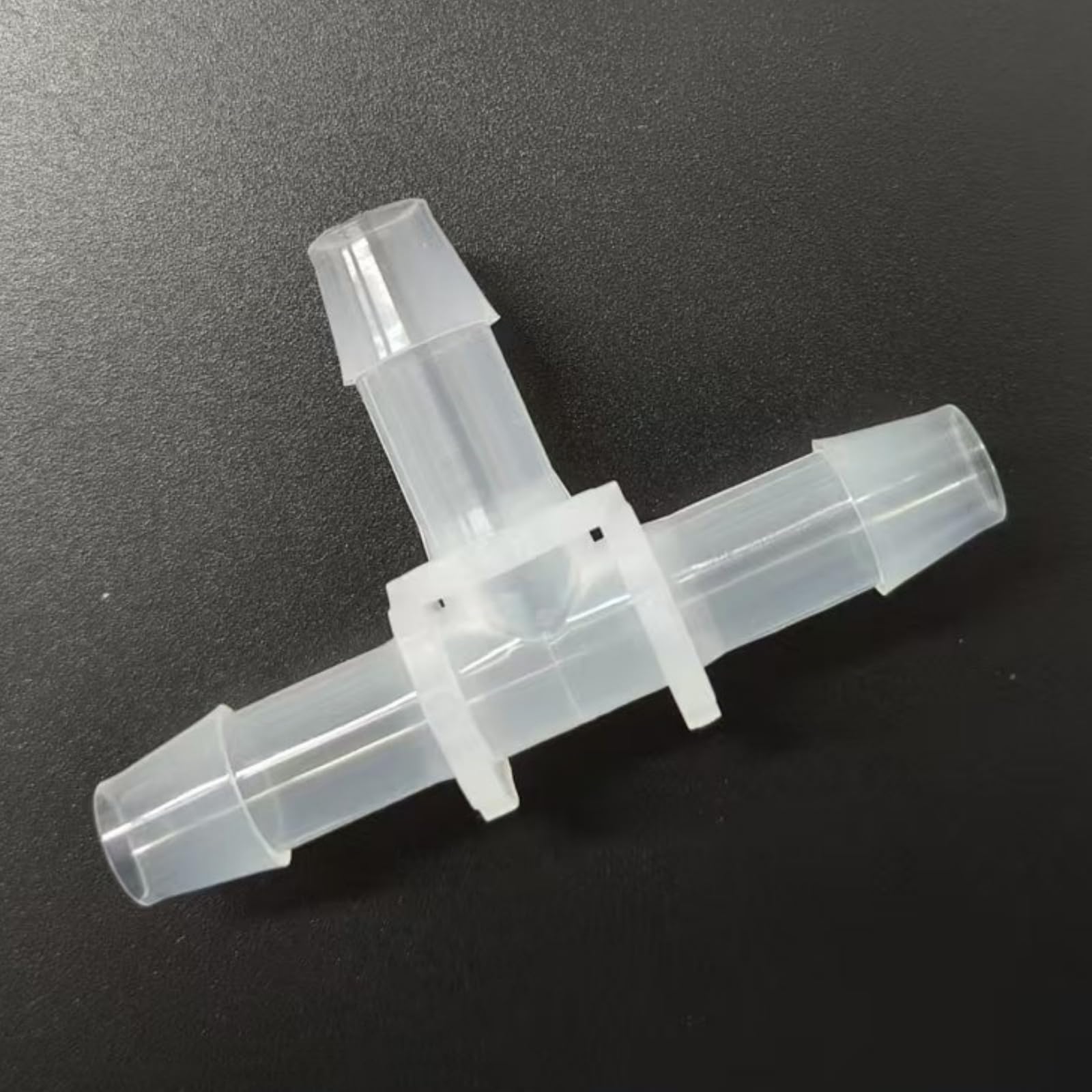 Adaptador de plástico reutilizable para laboratorio y maquinaria de alimentos, 4,8 mm de diámetro, paquete de 25 unidades