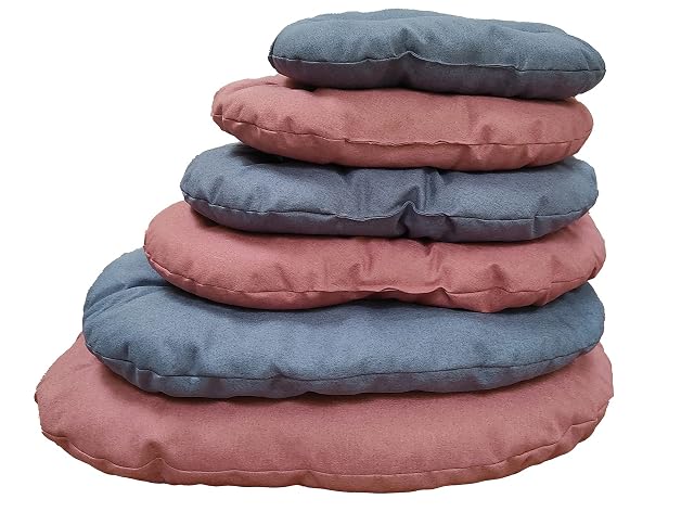 Foto 3 de 5 de Croci Hydro - Cojín Ovalado para Perro, Impermeable, Impermeable, Tejido Lavable fácil de Limpiar, Beige, 77…