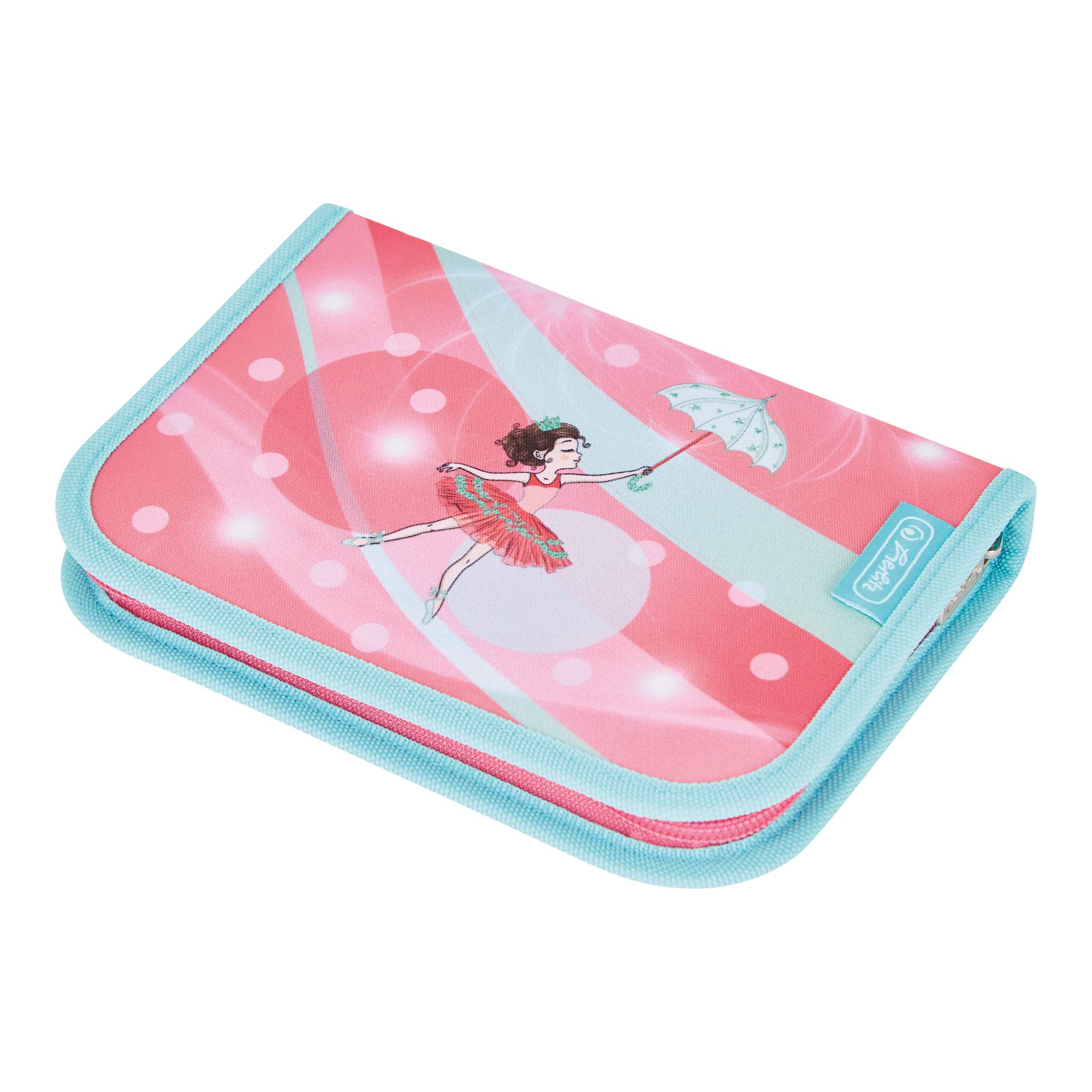 Herlitz 31-piece Pencil case, Ballet Love, 20,5 x 14 x 3,8 cm, Playful, Romantic