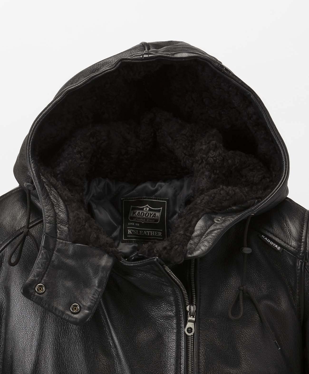 Amazon.co.jp: [カドヤ] バイク_ジャケット_KL-HOODED_ワイン_WLサイズ 
