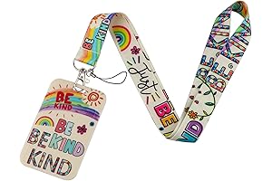 Be Kind Rainbow Girl Scout Lanyard
