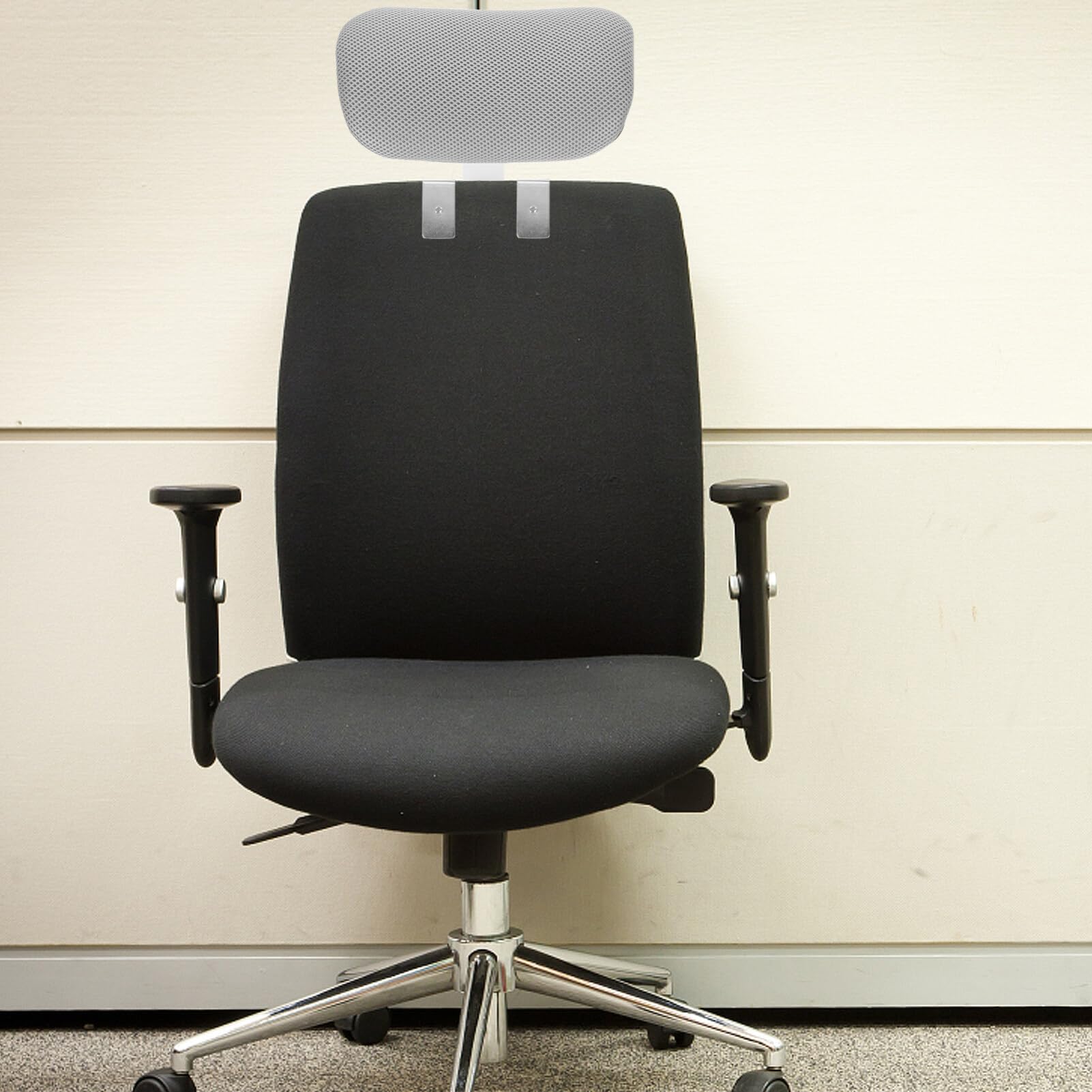 Kichvoe Reposacabezas Ajustable para Silla De Oficina Cojín Ergonómico para Soporte De Cuello Y Cabeza Accesorio Compatible para Sillas De Computadora Alivio De Dolor Cervical En El Trabajo