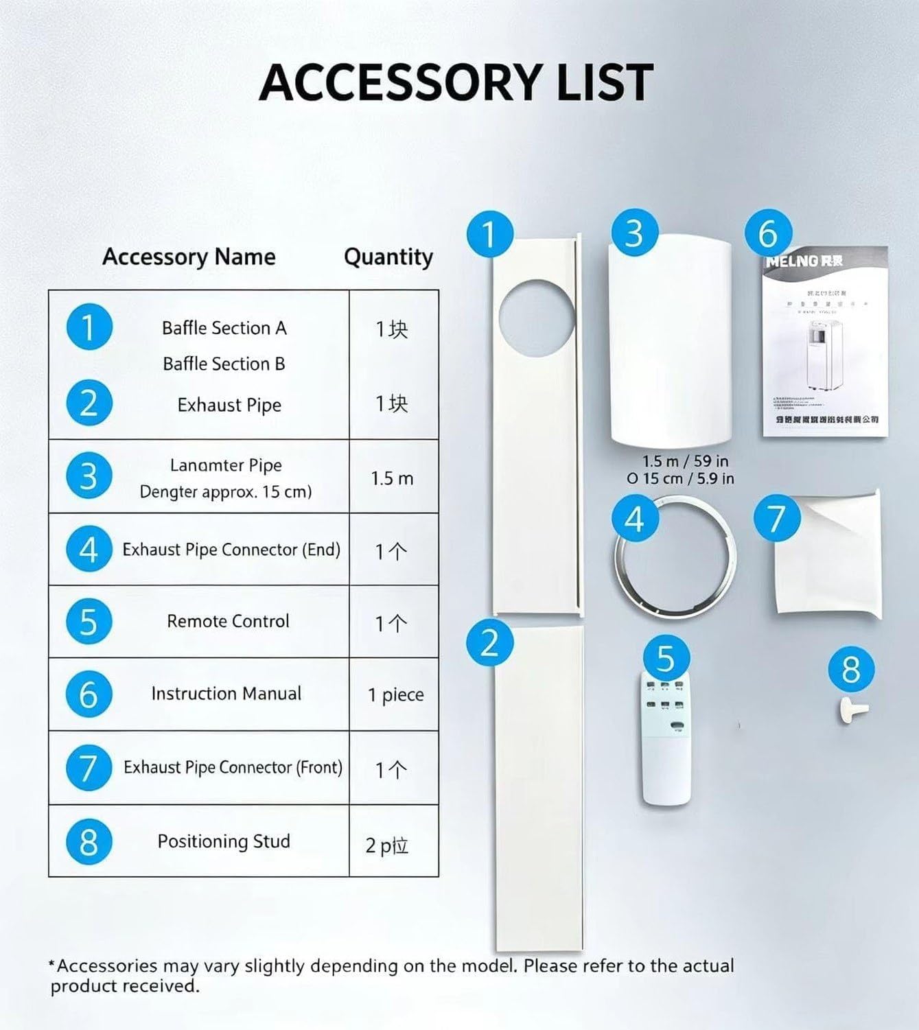 Aire Acondicionado Portátil 3-en-1 9000 BTU, Silencioso Sin Unidad Exterior, Enfriador para Habitación 220 ft², con Temporizador y Mando a Distancia para Salón, 14000 British Thermal Units