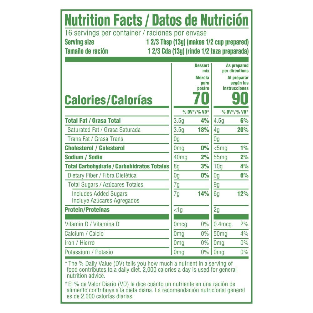 Knorr Professional White Chocolate Mousse Dessert Mix 7.3 oz(Pack of 10)
