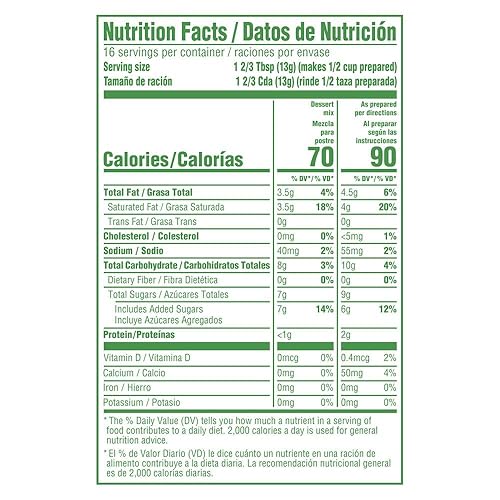 Miniatura 2 de Knorr Mezcla profesional de postre de mousse de chocolate blanco, 7.3 onzas (paquete de 10)