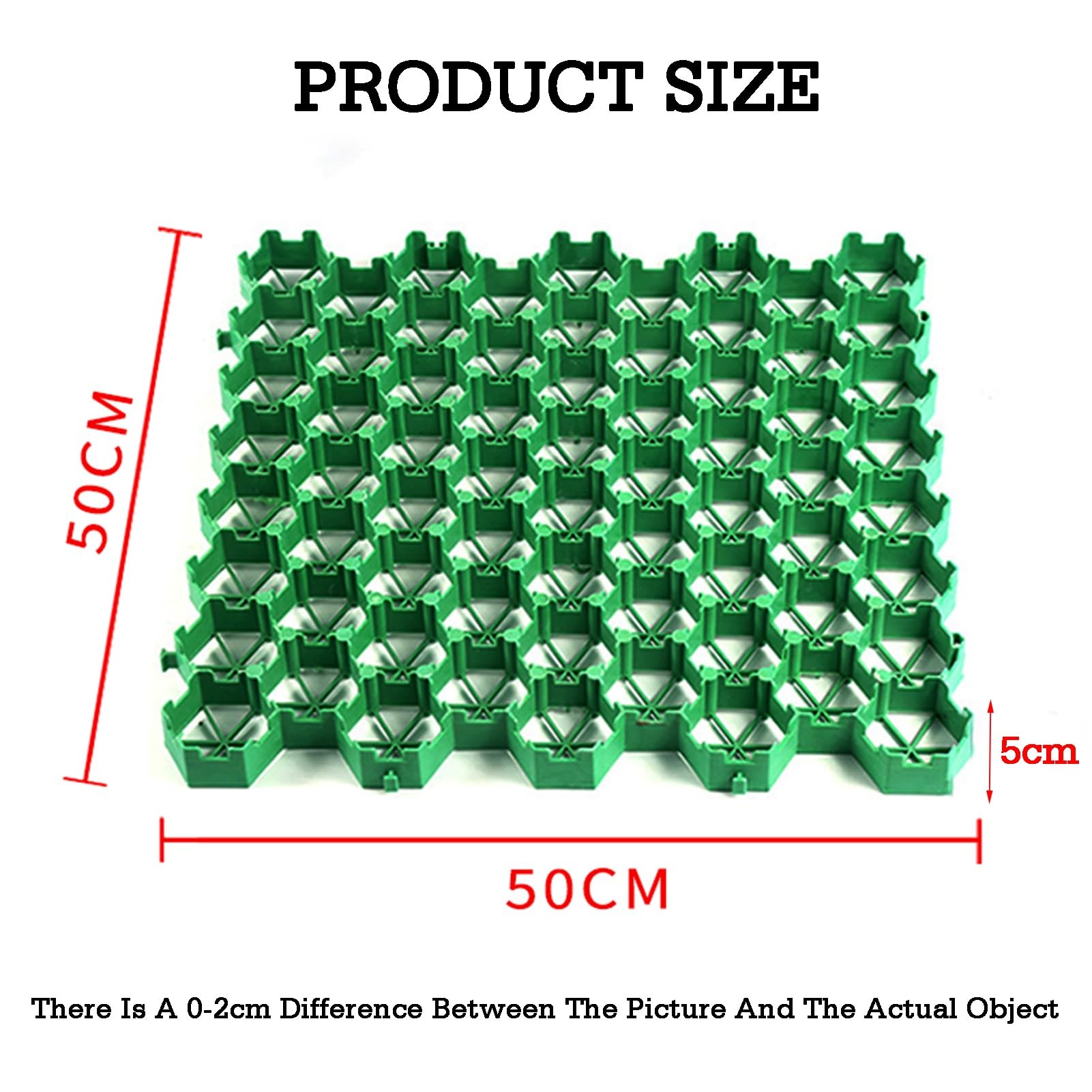 HighPerformance - Erba per vialetti, cortili e pendii, 4 s = 1 m² (verde) (512 pezzi)