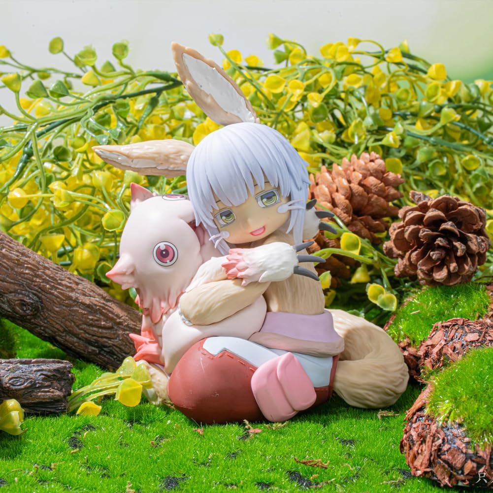 QAHEART Nanachi Figure Anime Nanachi Action Figure Cartoon PVC Statue Character Model Ornaments Figurine Collectibles