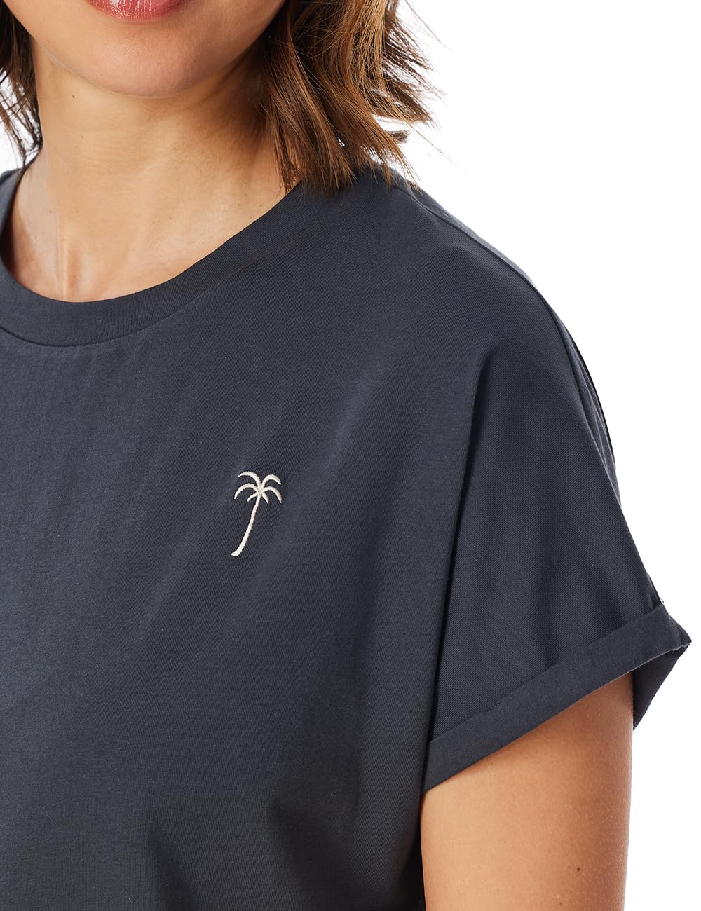 Schiesser Damen Schiesser Damen Schlafshirt Kurzarm Baumwolle - Mix + Relax Pyjamaoberteil