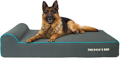 Miniatura 40 de Cama ortopédica para perro de la marca The Dog's Bed, espuma viscoelástica premium S-XXXL, impermeable, alivio del dolor de perro para la artritis,