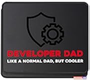 Loading Dad Joke... Please Wait Mouse Pad, Programmer Dad Gift for Coder, Gaming Pads Office Mousepad, 2 Pack