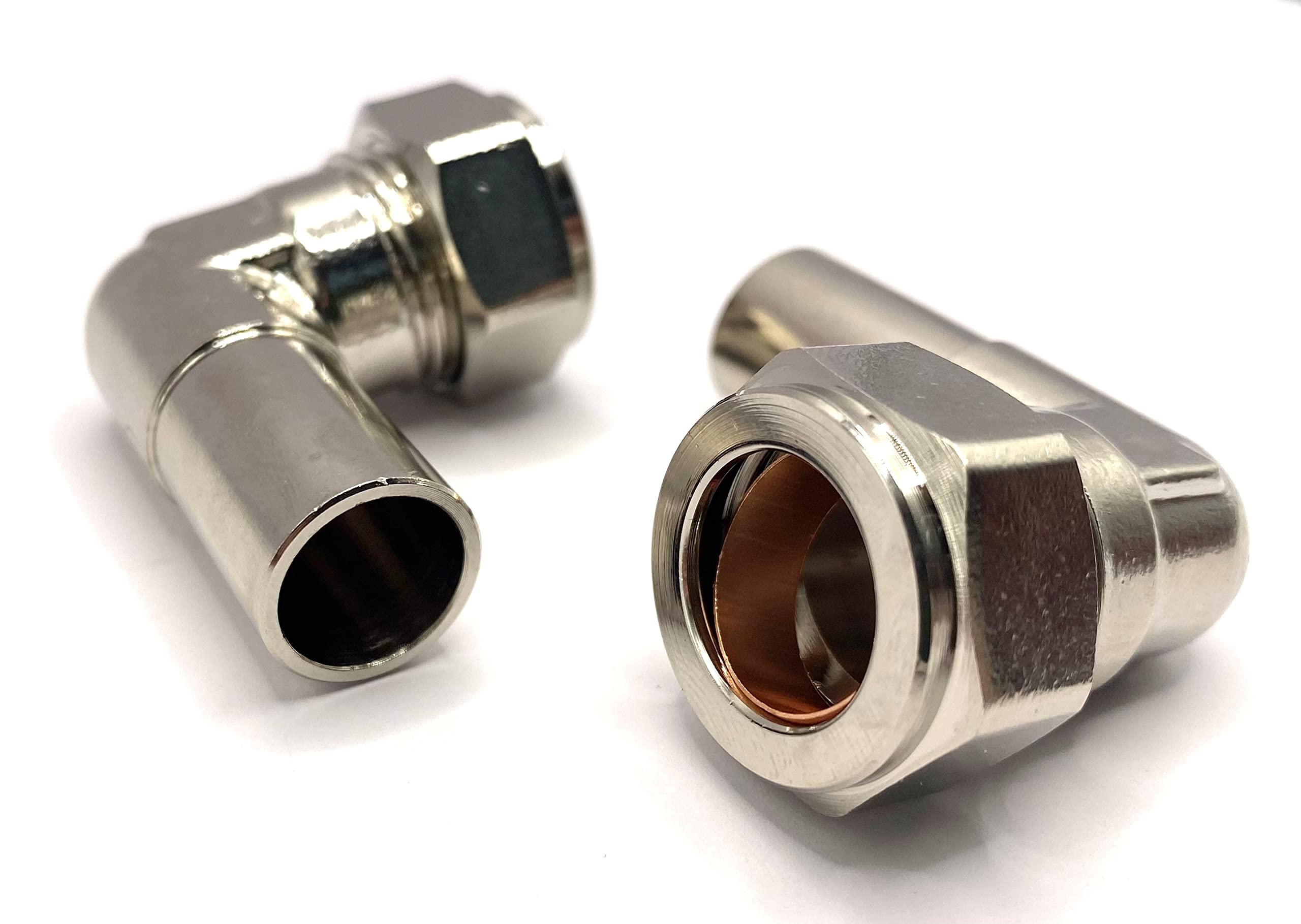 Manissa 90 Degree Elbow Radiator Valve 15Mm (Pair) For Radiator & Towel Rail Valves Chrome 1/2"