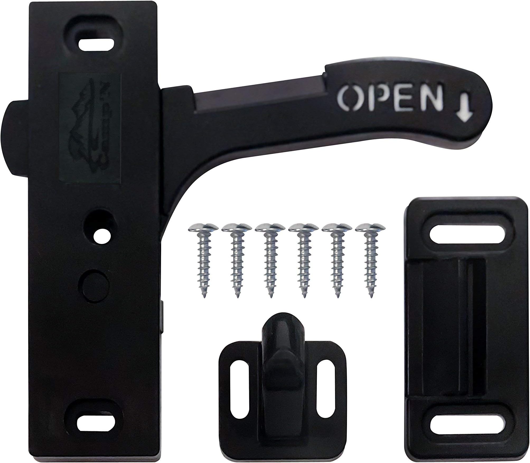 RV Screen Door Latch (Right Hand) RV Screen Door Handle for Camper Motorhome and Travel Trailers, Universal OEM