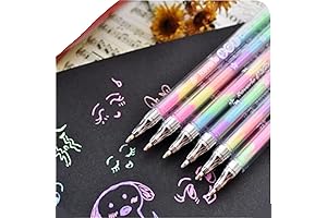 12 Assorted Glitter Pen Set: Colorful Expression at Your Fingertips