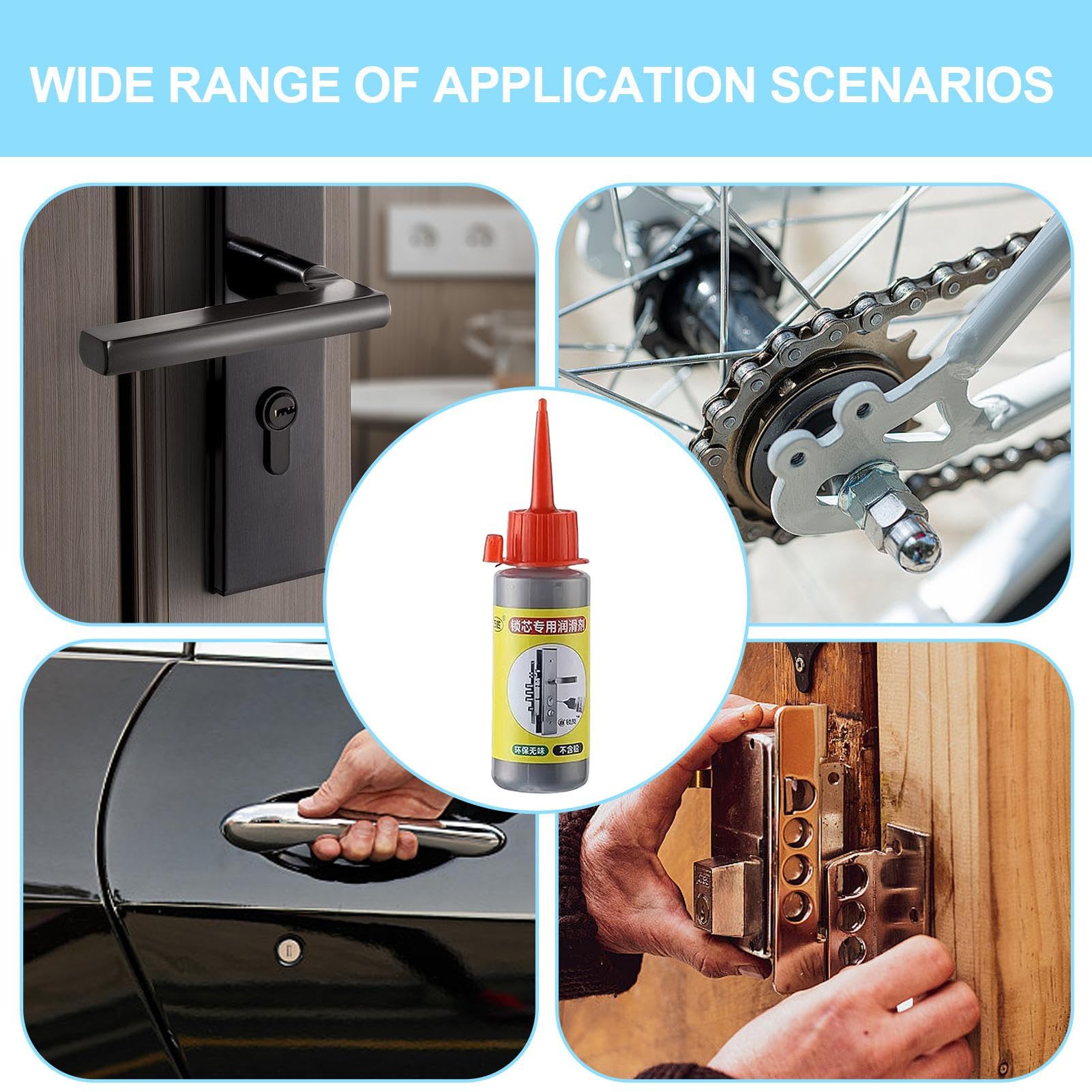 Amazon.co.jp: 60ml 鍵穴専用潤滑剤 - スプレー 潤滑剤 |ドアロック