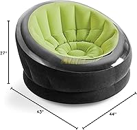 Vista 3 de Silla inflable Intex Empire, de 44" x 43" x 27," verde