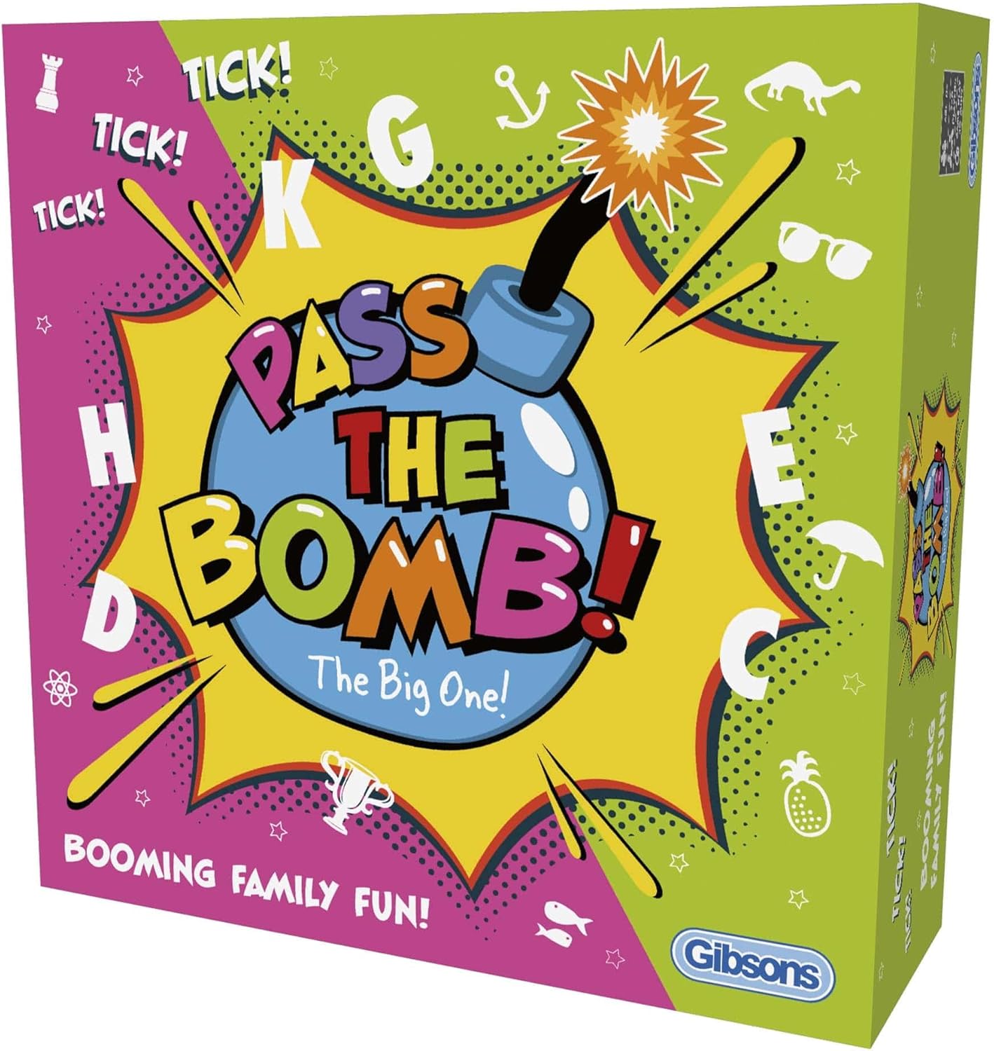 Pass the Bomb The Big One Family Board Game Board Game The Fast